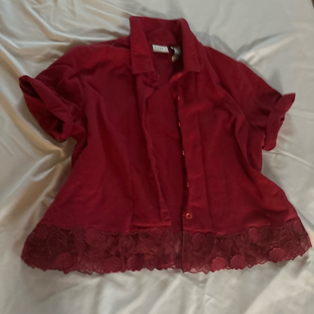 Koret Vibrant Red Blouse